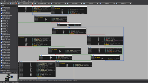Firmware in a reverse-engineering tool
